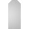 Ekena Millwork Octagonal Top Surface Mount PVC Gable Vent w/ 2"W x 2"P Brickmould Sill Frame, 12"W x 28"H GVPOT12X2803SN - alternate 4